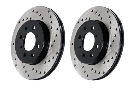 StopTech Rear Drilled Sport Brake Rotor