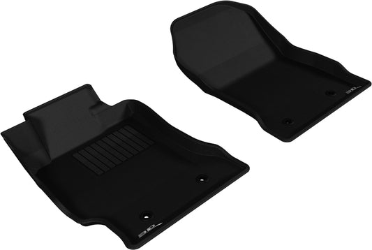 3D MAXpider Heavy Duty All Weather Front Floormats - Black
