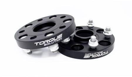 Torque Solution Forged Aluminum Wheel Spacer 56mm Hub 5x100 - 25mm